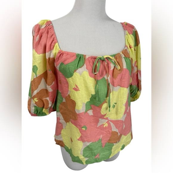 Sanctuary Women’s NWT Perfect Time Top in Flower Burst size XS - Picture 2 of 13
